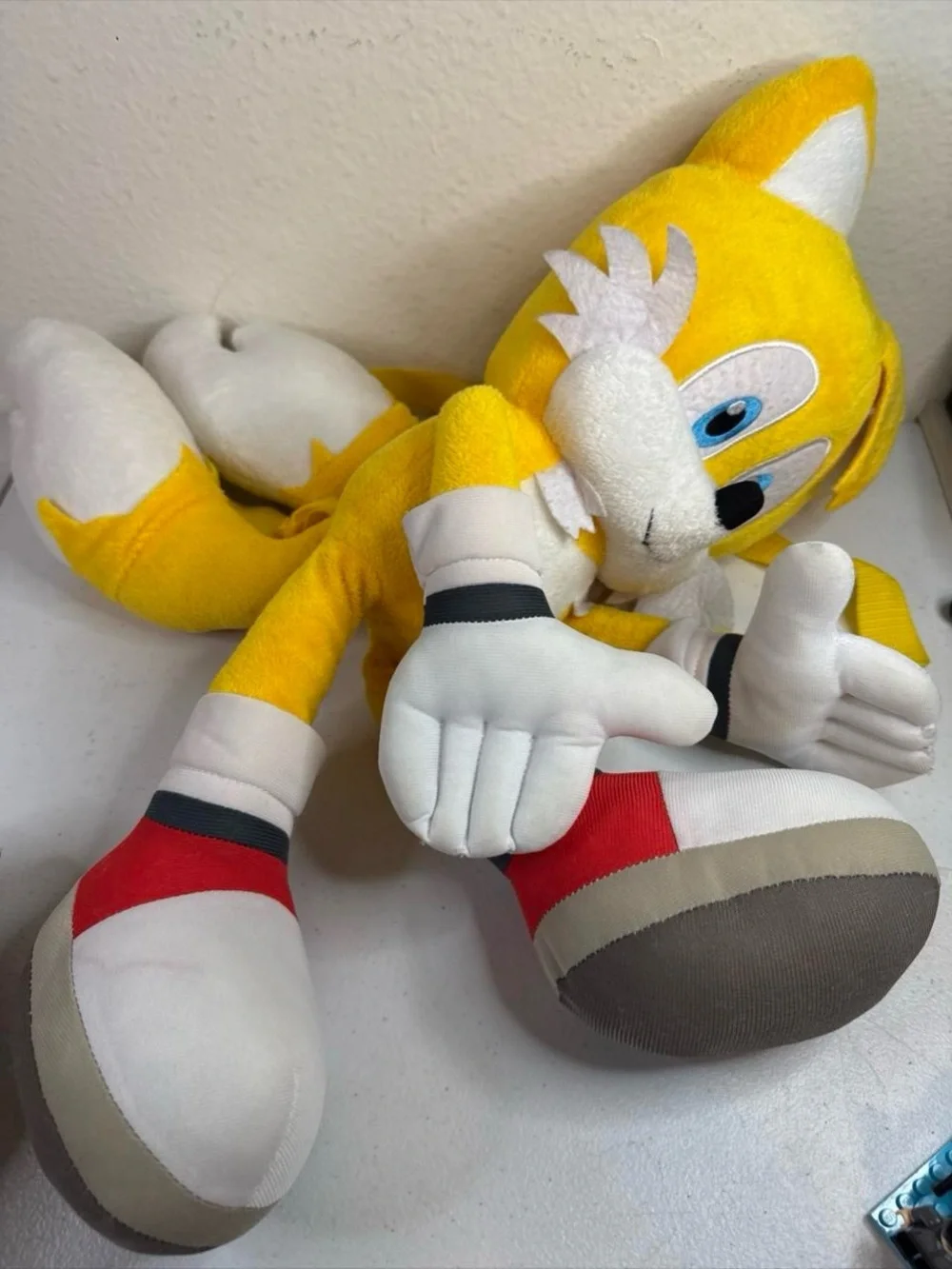 Sonic The Hedgehog Tails 17 Inch Plush Backpack Sega By Accessory Innovations